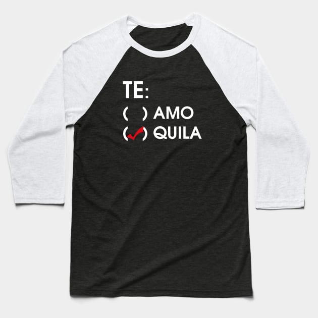 Tequila Baseball T-Shirt by amalya